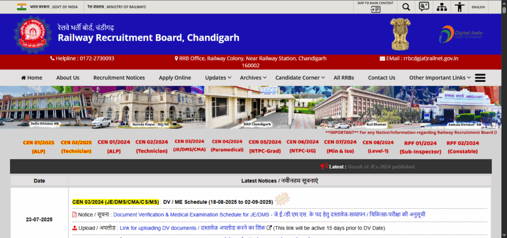 railways bharti