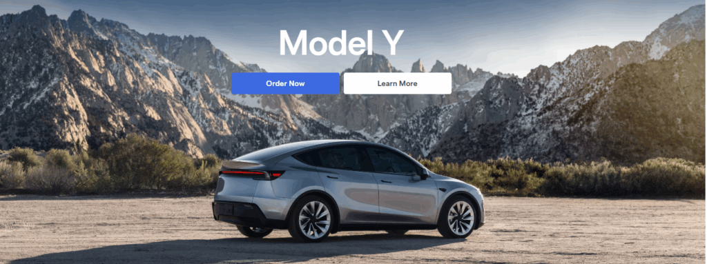Tesla cars y model